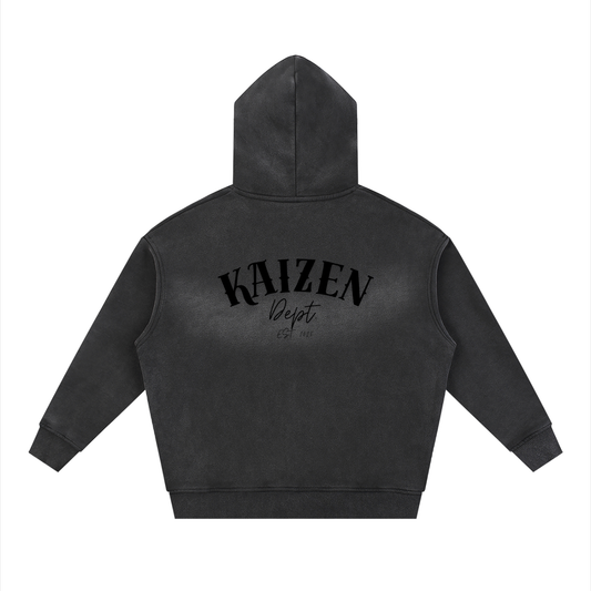 Kaizen Sunfade Boxy Fleece Hoodie