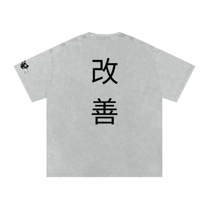 Kaizen Snow Washed Box Tee