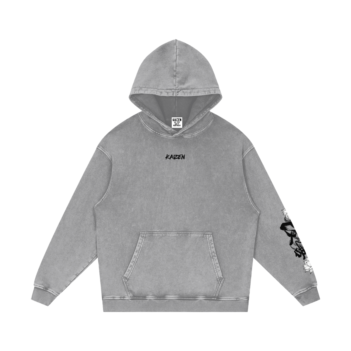 Kaizen Snow Washed Hoodie